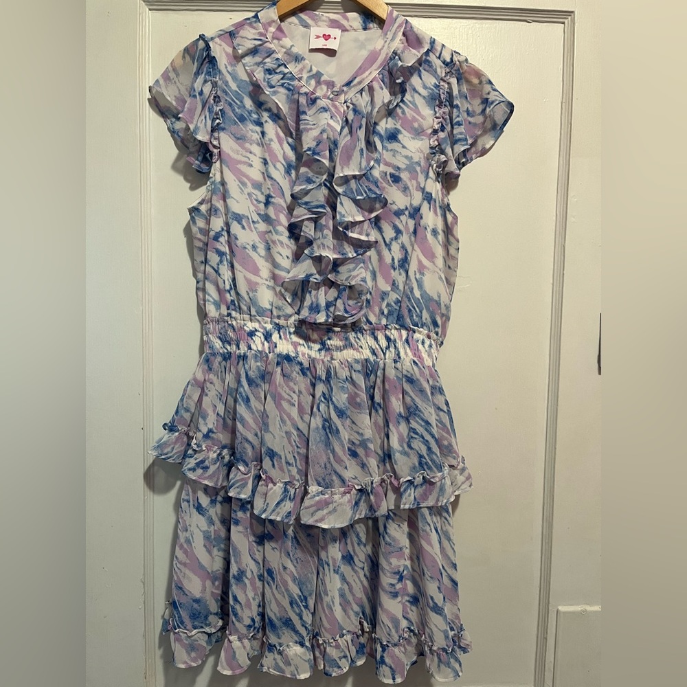 Buddy Love blue and purple dress